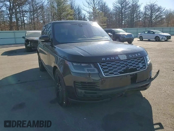 2020 Land Rover Range Rover HSE with VIN SALGS2RU3LA400233, listed as a Copart auction lot 47817755 with 50,611 mi miles and Non Repairable. Bid and sale history available at DreamBid. Image 12.