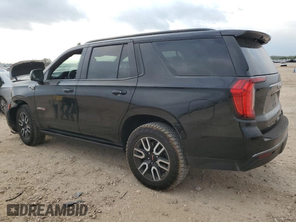 2021 GMC Yukon AT4 with VIN 1GKS2CKDXMR417491, listed as a Copart auction lot 79265374 with 74,073 mi miles and Salvage Title. Bid and sale history available at carsss.com. Image 2.