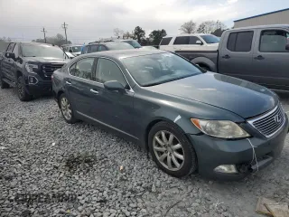 2008 Lexus LS 460 with VIN JTHBL46F485064011, listed as a Copart auction lot 48799195 with 198,182 mi miles and Salvage Title. Bid and sale history available at carsss.com. Image 4.