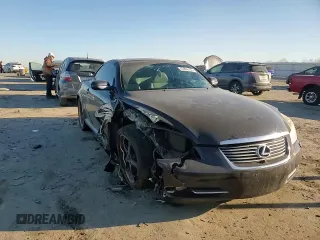 2007 Lexus SC 430 with VIN JTHFN45Y179014155, listed as a Copart auction lot 42896105 with 142,018 mi miles and Salvage Title. Bid and sale history available at DreamBid. Image 10.