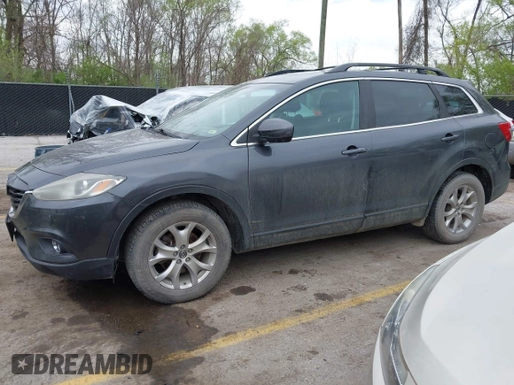 2015 Mazda CX-9 Touring with VIN JM3TB3CA3F0460864, listed as a IAAI auction lot 41944957 with 242,100 mi miles. Bid and sale history available at carsss.com. Image 17.