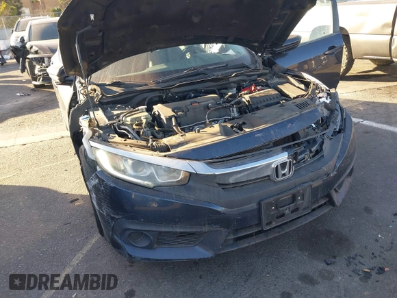 2017 Honda Civic Sedan LX with VIN 19XFC2F65HE209813, listed as a IAAI auction lot 41049476 with 61,482 mi miles. Bid and sale history available at carsss.com. Image 6.