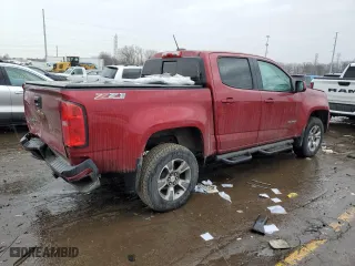 2019 Chevrolet Colorado 4WD Z71 with VIN 1GCGTDEN0K1295180, listed as a Copart auction lot 47372745 with 30,239 mi miles and Clean Title. Bid and sale history available at carsss.com. Image 3.