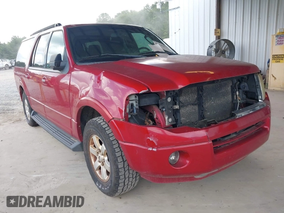 2009 Ford Expedition Max SSV with VIN 1FMFK155X9LA06636, listed as a IAAI auction lot 42740671 with 201,251 mi miles and . Bid and sale history available at DreamBid. Image 1.