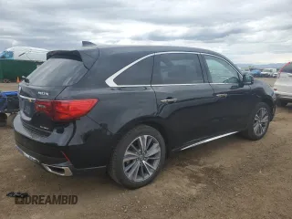 2018 Acura MDX Technology with VIN 5J8YD4H51JL001576, listed as a Copart auction lot 57646995 with 98,295 mi miles and Salvage title. Bid and sale history available at DreamBid. Image 3.