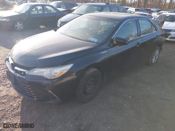 2015 Toyota Camry Hybrid LE with VIN 4T1BD1FK0FU163708, listed as a IAAI auction lot 41766167 with 999,999 mi miles. Bid and sale history available at carsss.com. Image 16.