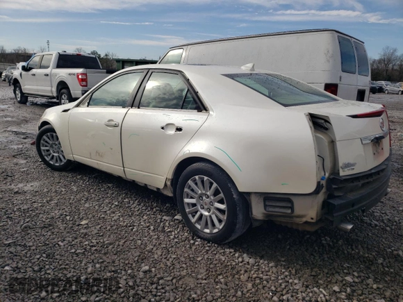 2010 Cadillac CTS Luxury with VIN 1G6DE5EG9A0123953, listed as a Copart auction lot 43164195 with 161,834 mi miles and Salvage Title. Bid and sale history available at carsss.com. Image 2.