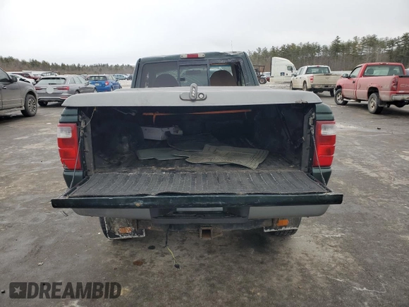 2002 Ford Ranger XL Fleet with VIN 1FTZR45E22TA78547, listed as a Copart auction lot 42254185 with 149,349 mi miles and Salvage Title. Bid and sale history available at DreamBid. Image 6.