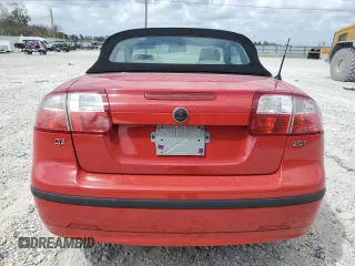 2006 Saab 9-3 with VIN YS3FD79Y566110279, listed as a Copart auction lot 51742905 with 140,976 mi miles and Salvage Title. Bid and sale history available at carsss.com. Image 6.