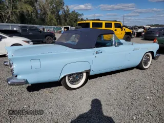 1958 Ford Thunderbird with VIN D7FH157160, listed as a Copart auction lot 80858054 with 16,024 mi miles and Salvage Title. Bid and sale history available at DreamBid. Image 3.