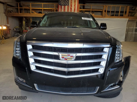 2018 Cadillac Escalade Premium Luxury with VIN 1GYS4CKJ0JR155000, listed as a Copart auction lot 85144404 with 46,259 mi miles and Salvage Title. Bid and sale history available at carsss.com. Image 5.