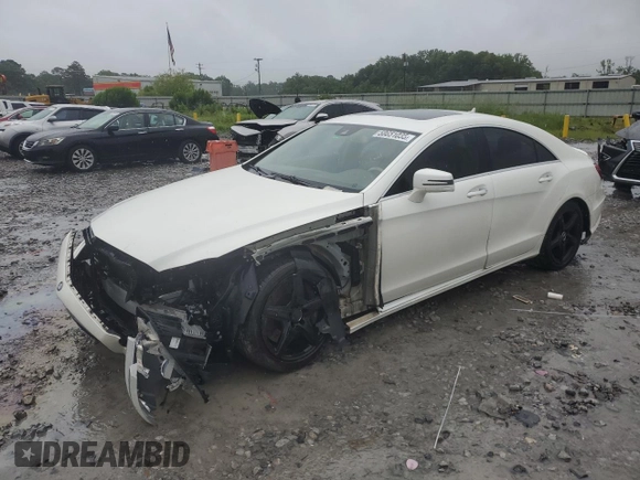 2012 Mercedes-Benz CLS 550 with VIN WDDLJ7DB1CA025721, listed as a Copart auction lot 58651035 with 234,442 mi miles and Salvage title. Bid and sale history available at DreamBid. Image 1.