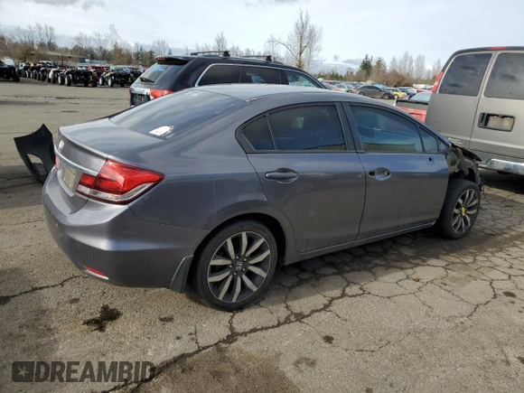 2015 Honda Civic Sedan EX-L with VIN 2HGFB2F96FH541971, listed as a Copart auction lot 46160825 with 111,711 mi miles and Salvage Title. Bid and sale history available at carsss.com. Image 3.