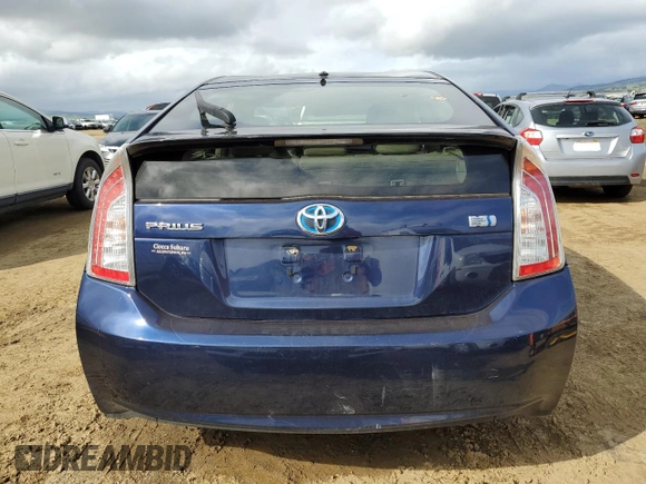 2013 Toyota Prius One with VIN JTDKN3DU5D1731869, listed as a Copart auction lot 49505345 with 140,904 mi miles and Salvage Title. Bid and sale history available at carsss.com. Image 6.
