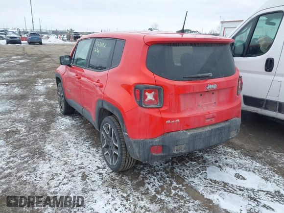 2021 Jeep Renegade Upland with VIN ZACNJDAB1MPM21927, listed as a IAAI auction lot 41636352 with 120,125 mi miles and . Bid and sale history available at DreamBid. Image 3.