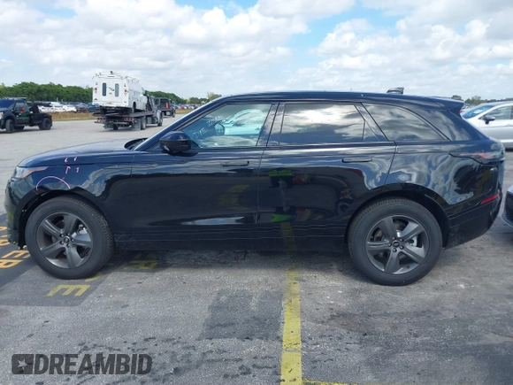 2025 Land Rover Range Rover Velar Dynamic SE with VIN SALYL2EX8SA810607, listed as a IAAI auction lot 41568626 with 565 mi miles and . Bid and sale history available at DreamBid. Image 15.