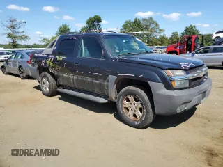 2004 Chevrolet Avalanche Z71 with VIN 3GNEK12T64G333096, listed as a Copart auction lot 70452624 with 0 mi miles and Salvage Title. Bid and sale history available at carsss.com. Image 4.