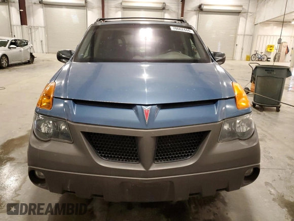 2001 Pontiac Aztek GT z VIN 3G7DA03E71S543523, wystawiony jako Copart lot #78662444 z przebiegiem 179 351 mil mil oraz Szkoda całkowita • Salvage title. Historia ofert i sprzedaży dostępna na DreamBid. Obrazek 5.