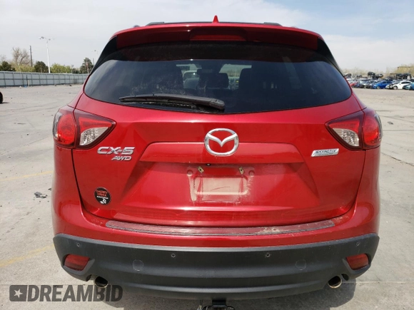 2015 Mazda CX-5 Grand Touring with VIN JM3KE4DY3F0441896, listed as a Copart auction lot 54210025 with 170,308 mi miles and Clean Title. Bid and sale history available at carsss.com. Image 6.