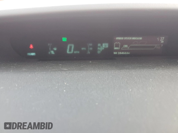 2014 Toyota Prius Four with VIN JTDKN3DU6E0356999, listed as a Copart auction lot 48083305 with 284,666 mi miles and Salvage Title. Bid and sale history available at carsss.com. Image 9.