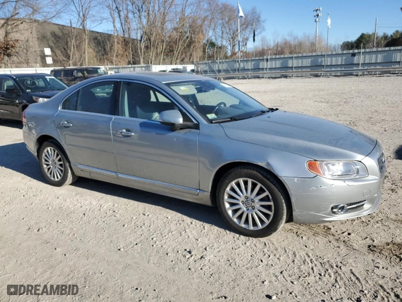 2013 Volvo S80 3.2L with VIN YV1940AS9D1165521, listed as a Copart auction lot 78654734 with 40,547 mi miles and Clean Title. Bid and sale history available at carsss.com. Image 4.