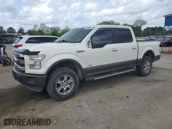 2015 Ford F-150 XL with VIN 1FTEW1CP5FFB56639, listed as a Copart auction lot 51499585 with 215,800 mi miles and Salvage Title. Bid and sale history available at carsss.com. Image 1.