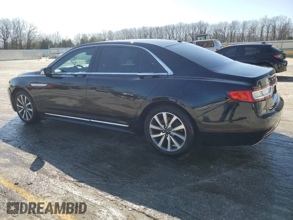 2017 Lincoln Continental Livery z VIN 1LN6L9UK8H5621014, wystawiony jako Copart lot #52145875 z przebiegiem 50 842 mil mil oraz Szkoda całkowita • Salvage title. Historia ofert i sprzedaży dostępna na DreamBid. Obrazek 2.