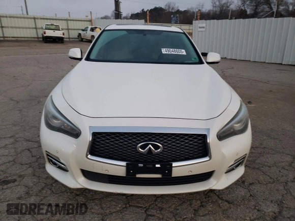 2017 Infiniti Q50 3.0t Premium with VIN JN1EV7AP5HM740825, listed as a Copart auction lot 49048605 with 112,703 mi miles and Salvage Title. Bid and sale history available at carsss.com. Image 5.