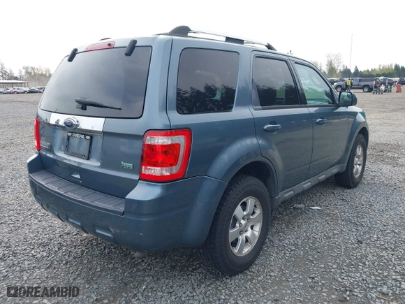 2010 Ford Escape Limited with VIN 1FMCU9EG1AKB89593, listed as a IAAI auction lot 41993888 with 121,175 mi miles. Bid and sale history available at carsss.com. Image 4.