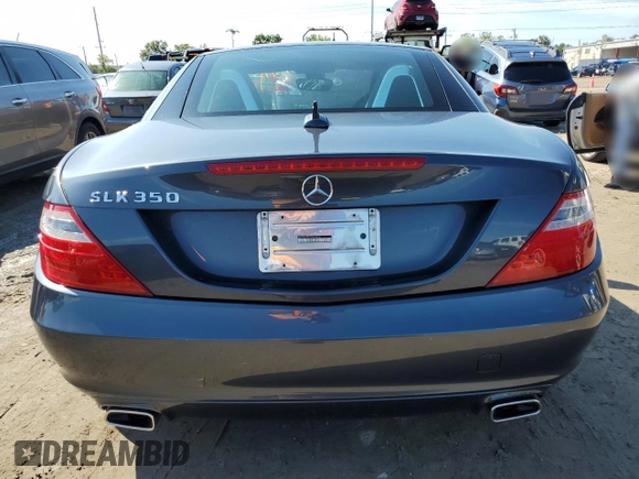 2012 Mercedes-Benz SLK-Class SLK 350 with VIN WDDPK5HA0CF004785, listed as a Copart auction lot 73420294 with 21,744 mi miles and Salvage Title. Bid and sale history available at carsss.com. Image 6.