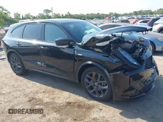 2022 Acura MDX w/A-Spec Package с VIN 5J8YE1H02NL044992, выставлен на аукционе IAAI как лот 42197795 с пробегом 42 045 миль миль и . История ставок и продаж доступна на DreamBid. Изображение 1.