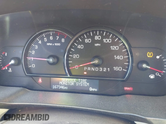 2009 Cadillac DTS 1SA z VIN 1G6KD57Y89U128646, wystawiony jako IAAI lot #40976417 z przebiegiem 167 346 mil mil oraz . Historia ofert i sprzedaży dostępna na DreamBid. Obrazek 7.