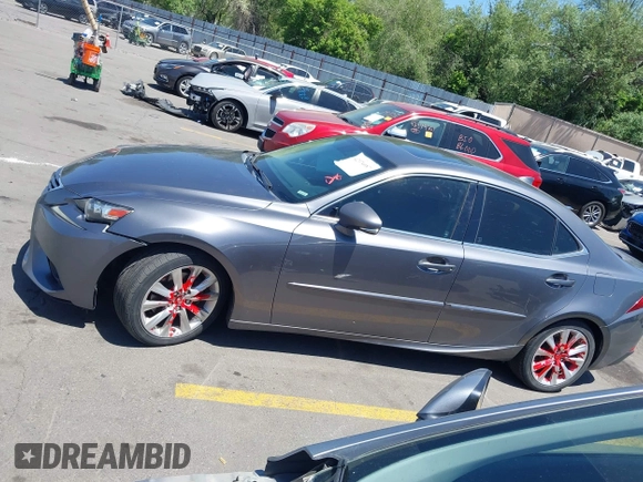 2014 Lexus IS 250 with VIN JTHCF1D24E5011721, listed as a IAAI auction lot 42374087 with 115,613 mi miles and . Bid and sale history available at DreamBid. Image 14.