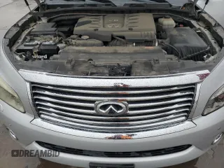2011 Infiniti QX56 7-passenger with VIN JN8AZ2NE7B9006116, listed as a Copart auction lot 83417134 with 136,200 mi miles and Clean Title. Bid and sale history available at carsss.com. Image 12.