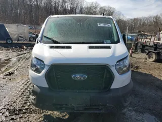 2023 Ford Transit Cargo with VIN 1FTYE1Y85PKB20167, listed as a Copart auction lot 42222895 with 24,222 mi miles and Salvage Title. Bid and sale history available at carsss.com. Image 5.