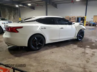 2016 Nissan Maxima SV with VIN 1N4AA6APXGC441262, listed as a Copart auction lot 57085125 with 130,107 mi miles and Salvage title. Bid and sale history available at DreamBid. Image 3.