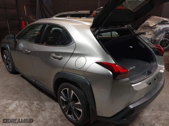 2019 Lexus UX with VIN JTHU9JBH5K2013400, listed as a IAAI auction lot 41444271 with 23,057 mi miles. Bid and sale history available at carsss.com. Image 3.