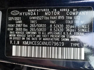 2022 Genesis GV80 Advanced Plus z VIN KMUHCESC4NU079619, wystawiony jako Copart lot #41992085 z przebiegiem 91 175 mil mil oraz Szkoda całkowita • Salvage title. Historia ofert i sprzedaży dostępna na DreamBid. Obrazek 15.
