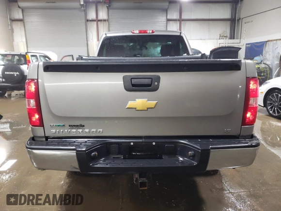 2012 Chevrolet Silverado 1500 LT with VIN 1GCNKSE0XCZ221318, listed as a Copart auction lot 45145345 with 109,151 mi miles and Salvage Title. Bid and sale history available at carsss.com. Image 6.