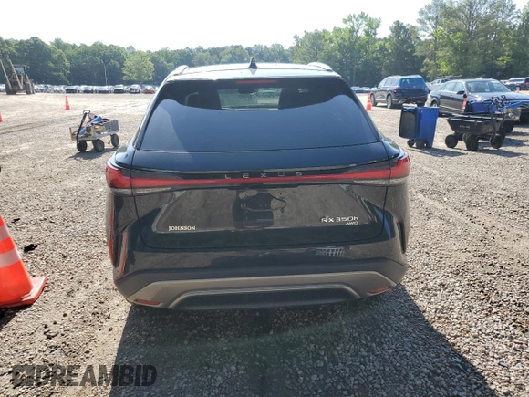 2024 Lexus RX with VIN 2T2BBMCA3RC026900, listed as a Copart auction lot 55947534 with 8,105 mi miles and Salvage Title. Bid and sale history available at carsss.com. Image 6.