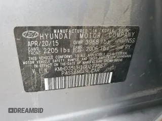 2016 Hyundai Elantra GT with VIN KMHD35LH1GU277567, listed as a Copart auction lot 79289814 with 0 mi miles and Clean Title. Bid and sale history available at carsss.com. Image 12.