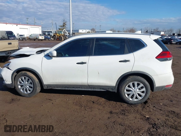 2017 Nissan Rogue S with VIN KNMAT2MT3HP560173, listed as a IAAI auction lot 41661855 with 108,624 mi miles. Bid and sale history available at carsss.com. Image 14.