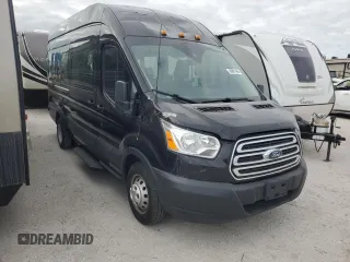 2019 Ford Transit Passenger XL with VIN 1FBVU4XM1KKA23695, listed as a Copart auction lot 80881484 with 52,209 mi miles and Salvage Title. Bid and sale history available at DreamBid. Image 4.
