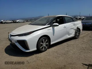 2017 Toyota Mirai с VIN JTDBVRBD8HA002521, выставлен на аукционе Copart как лот 51705345 с пробегом 57 550 миль миль и Списание • Salvage title. История ставок и продаж доступна на DreamBid. Изображение 1.