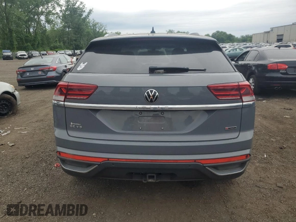 2020 Volkswagen Atlas SE with VIN 1V21E2CA2LC217394, listed as a Copart auction lot 62007135 with 150,599 mi miles and Salvage title. Bid and sale history available at DreamBid. Image 6.