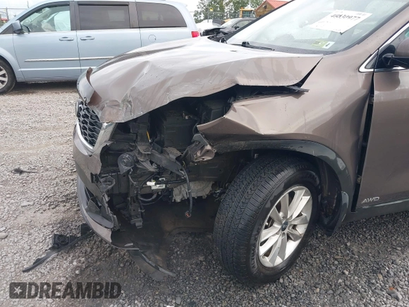2019 Kia Sorento LX with VIN 5XYPGDA32KG429289, listed as a IAAI auction lot 40030977 with 53,579 mi miles. Bid and sale history available at carsss.com. Image 6.