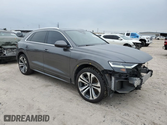 2019 Audi Q8 Premium Plus z VIN WA1BVAF16KD011512, wystawiony jako Copart lot #45419925 z przebiegiem 92 258 mil mil oraz Szkoda całkowita • Salvage title. Historia ofert i sprzedaży dostępna na DreamBid. Obrazek 4.
