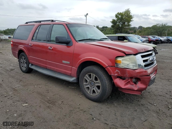 2008 Ford Expedition EL SSV with VIN 1FMFK16568LA73926, listed as a Copart auction lot 73419714 with 299,649 mi miles and Salvage Title. Bid and sale history available at carsss.com. Image 4.
