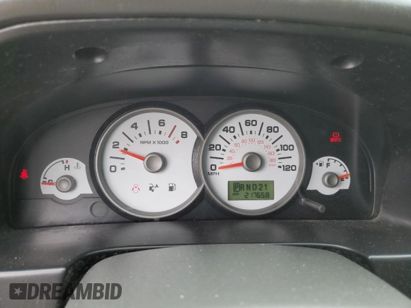 2005 Ford Escape XLT with VIN 1FMYU03165KB36801, listed as a Copart auction lot 61978705 with 217,658 mi miles and Salvage title. Bid and sale history available at DreamBid. Image 9.