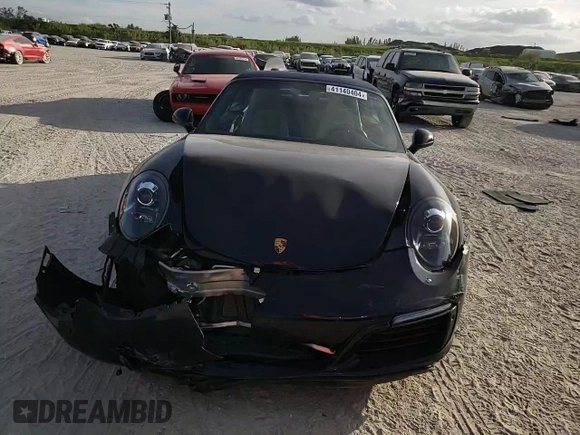 2017 Porsche 911 Carrera S with VIN WP0CB2A96HS154969, listed as a Copart auction lot 41140404 with 24,559 mi miles. Bid and sale history available at carsss.com. Image 11.